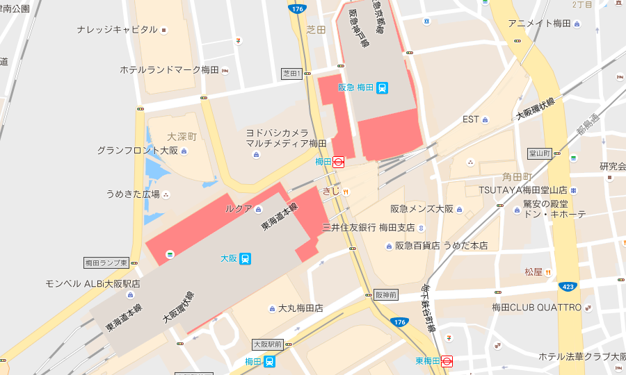 梅田店地図